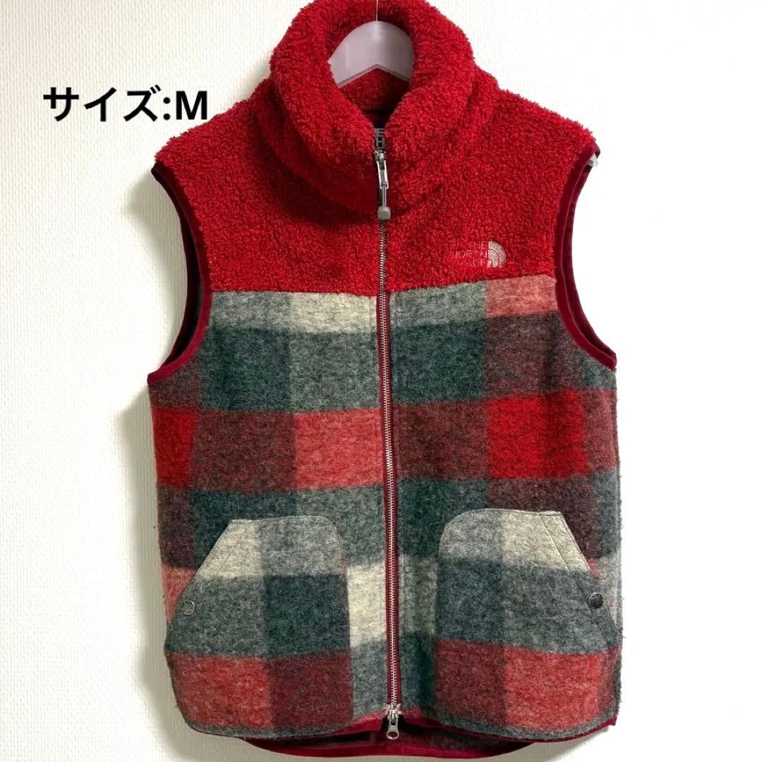 THE NORTH FACE ベスト　紫タグ