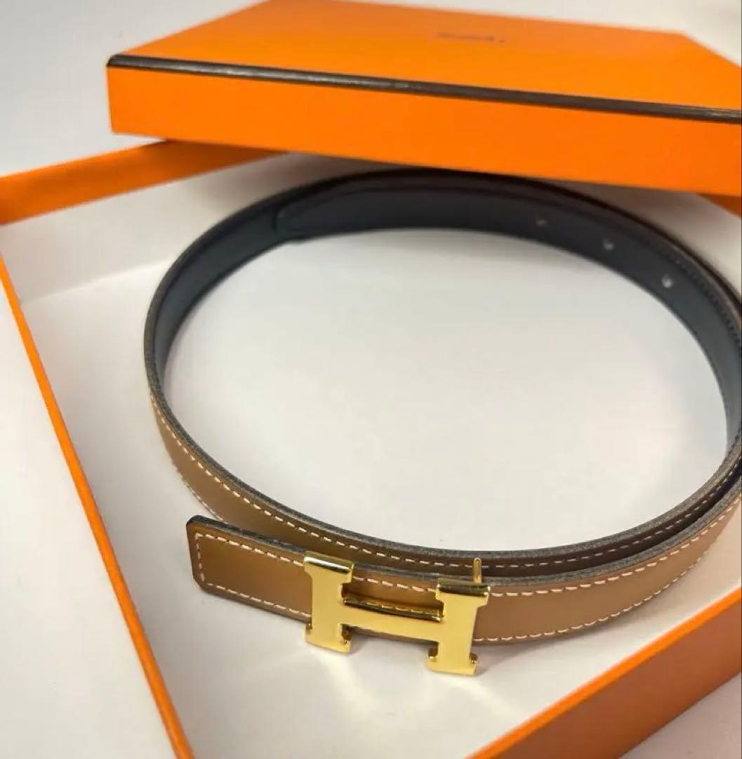 HERMES コンスタンス　ミニミニ　 Hベルト ゴールド金具　ビンテージ