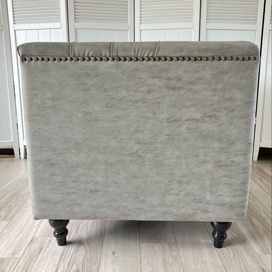 最終値下げ！VINCENT ヴィンセント ソファ1人掛け クラシック グレー