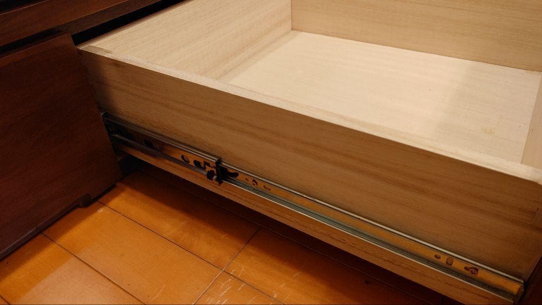 高級木製ベッドフレーム（ダブル）【定価38万円(税抜)／銀座・大塚家具購入】