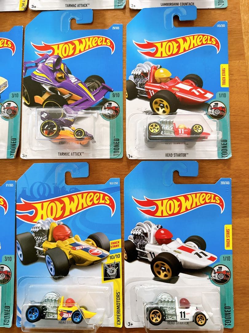 ホットウィール　トゥーンド　34台セット　マスタング　コルベット　ワーゲンetc
