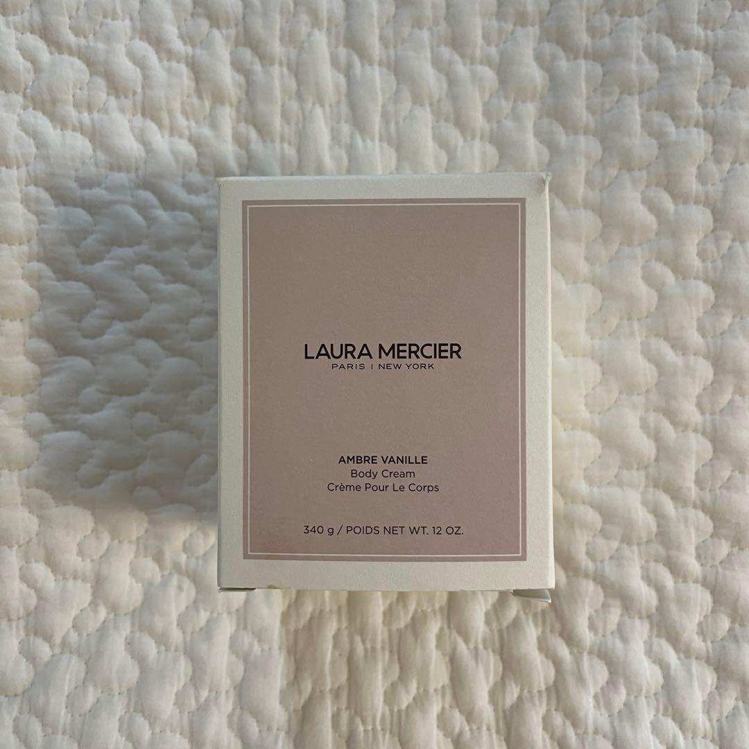 LAURA MERCIER ホイップトボディクリーム アンバーバニラ 340g