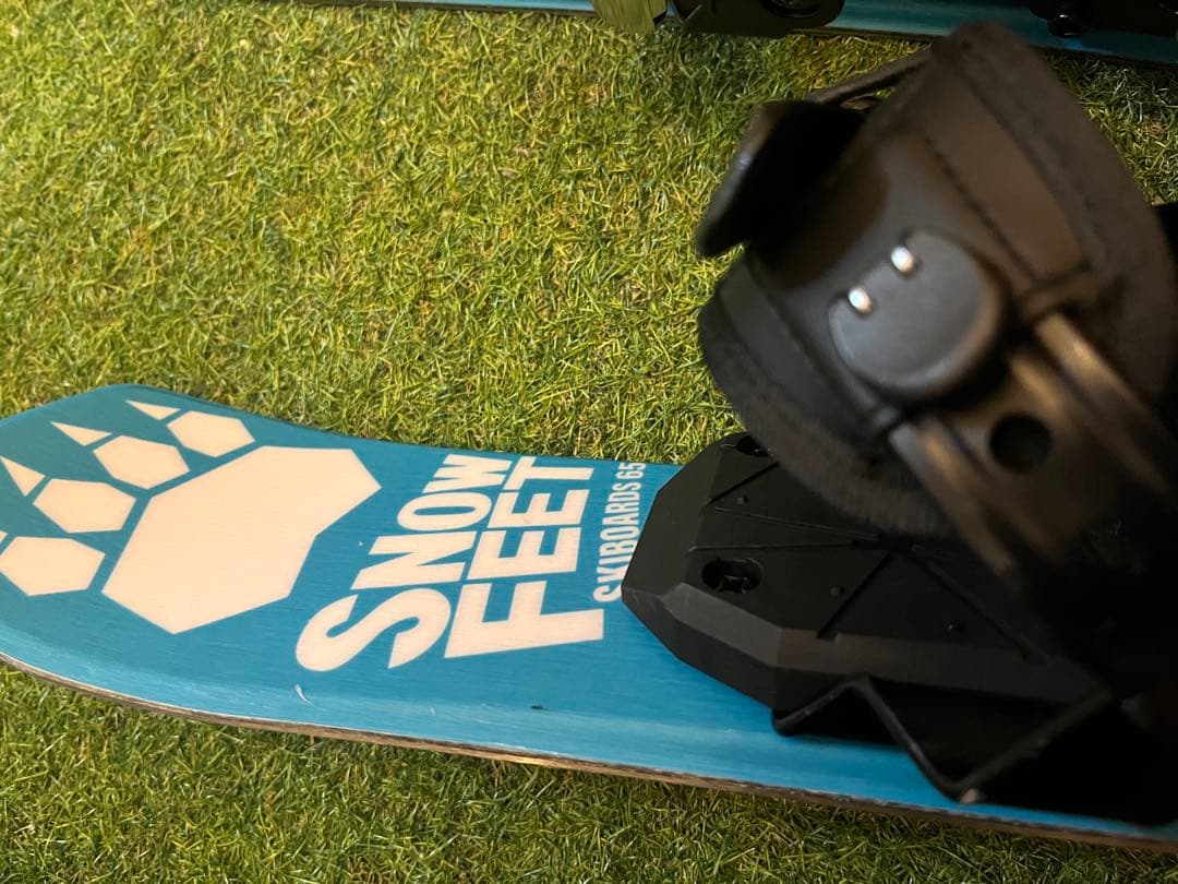 た*き様 feet スノーシュー フリーサイズ 青