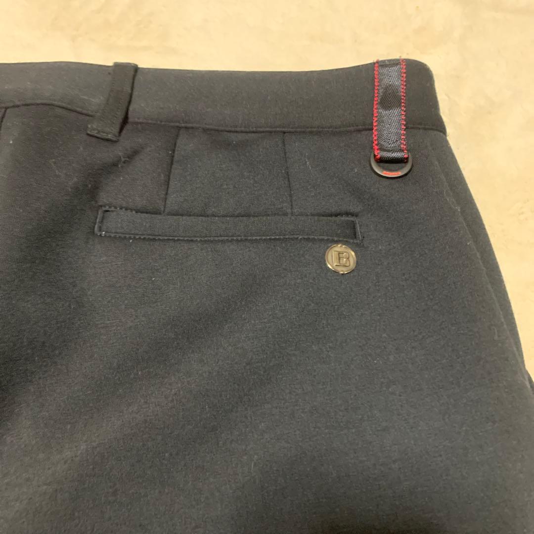 極美品、ブリーフィング、ゴルフパンツ、ブラック、サイズＸＬ