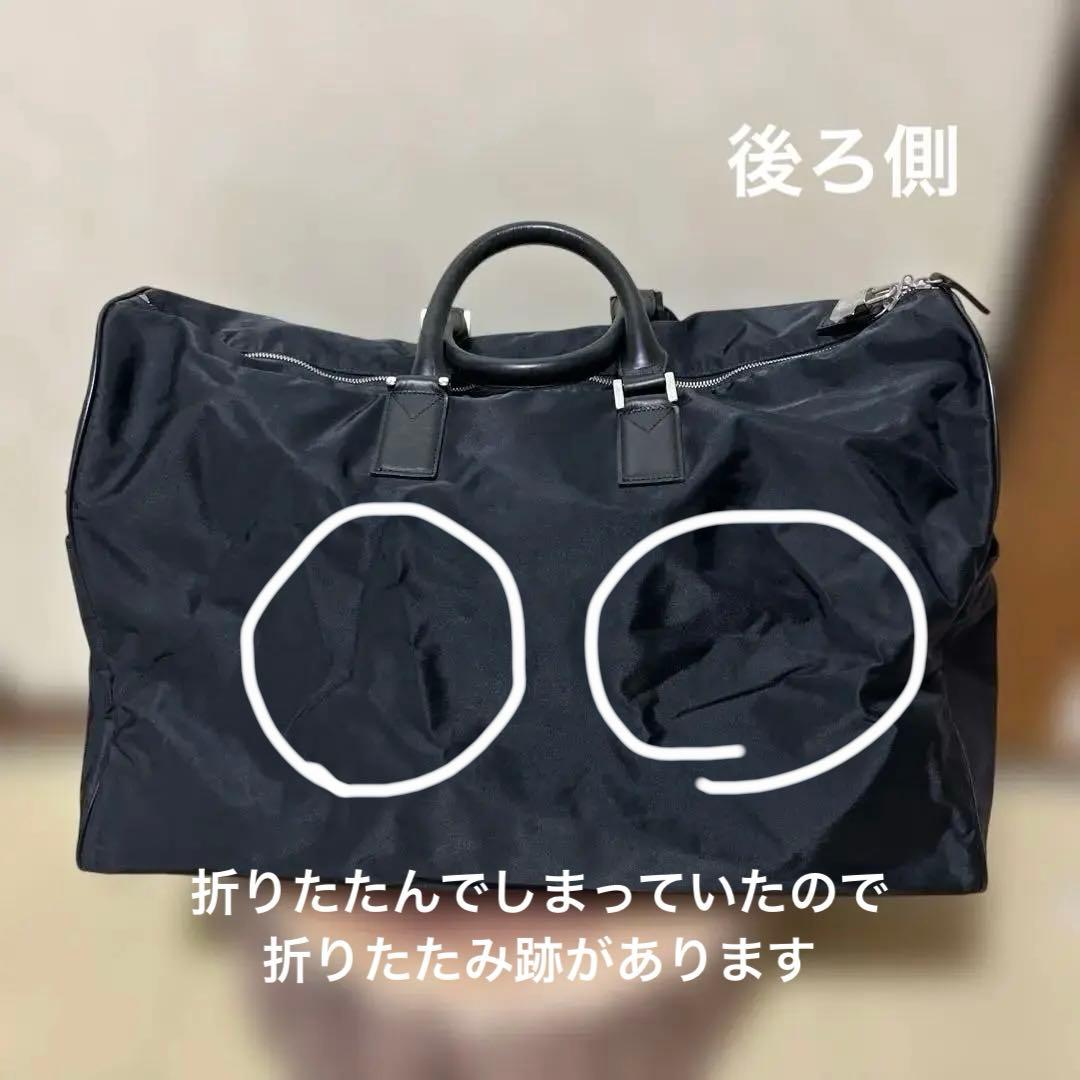 アニエスベー ボストンバッグ ナイロン ブラック 大容量 旅行バッグ バッグ