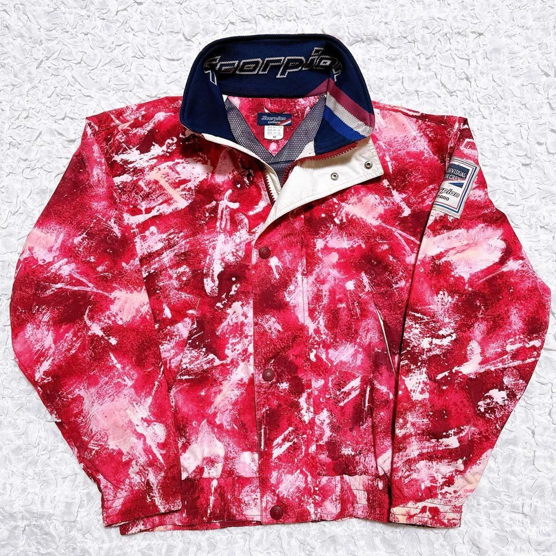 【美品】90’sシマノ　スコーピオン　フィッシングジャケット　ピンク　村田基