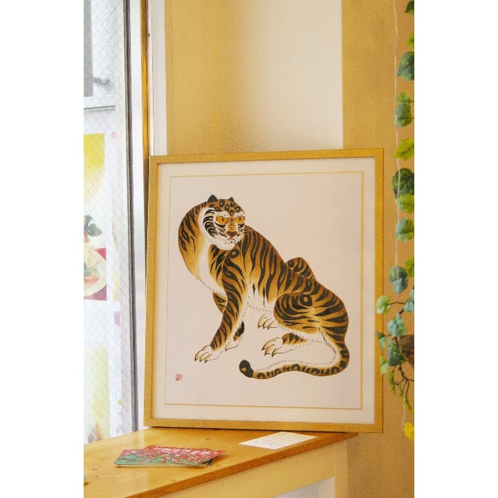 絵画・虎