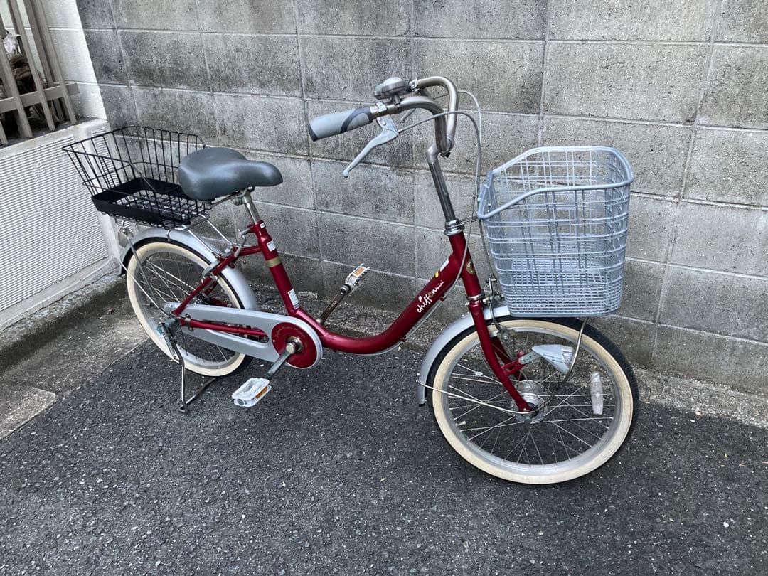 高齢者　20インチ　大人用　ミニサイクル　大阪発　used 美品