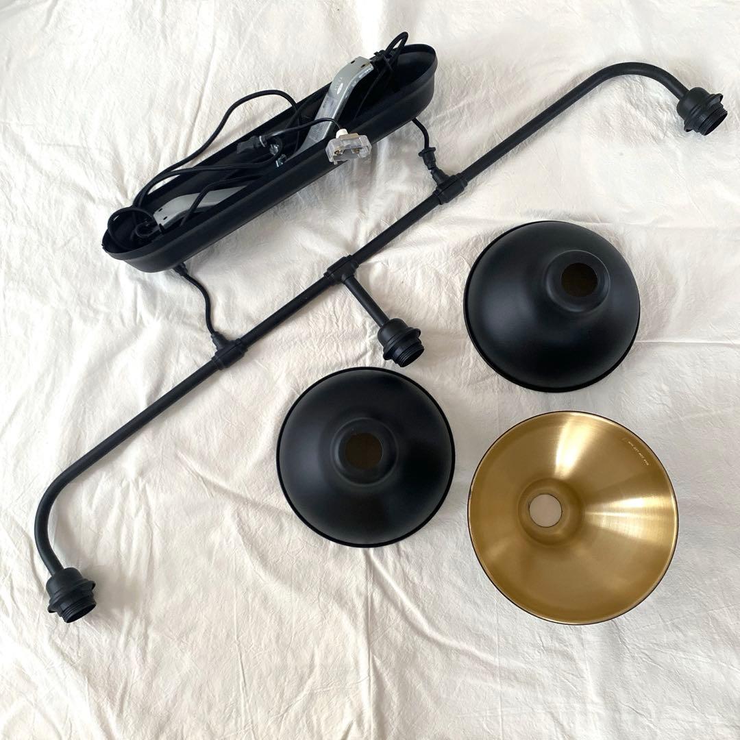 IKEA AGUNNARYD アグナリッド ペンダントランプ 3灯