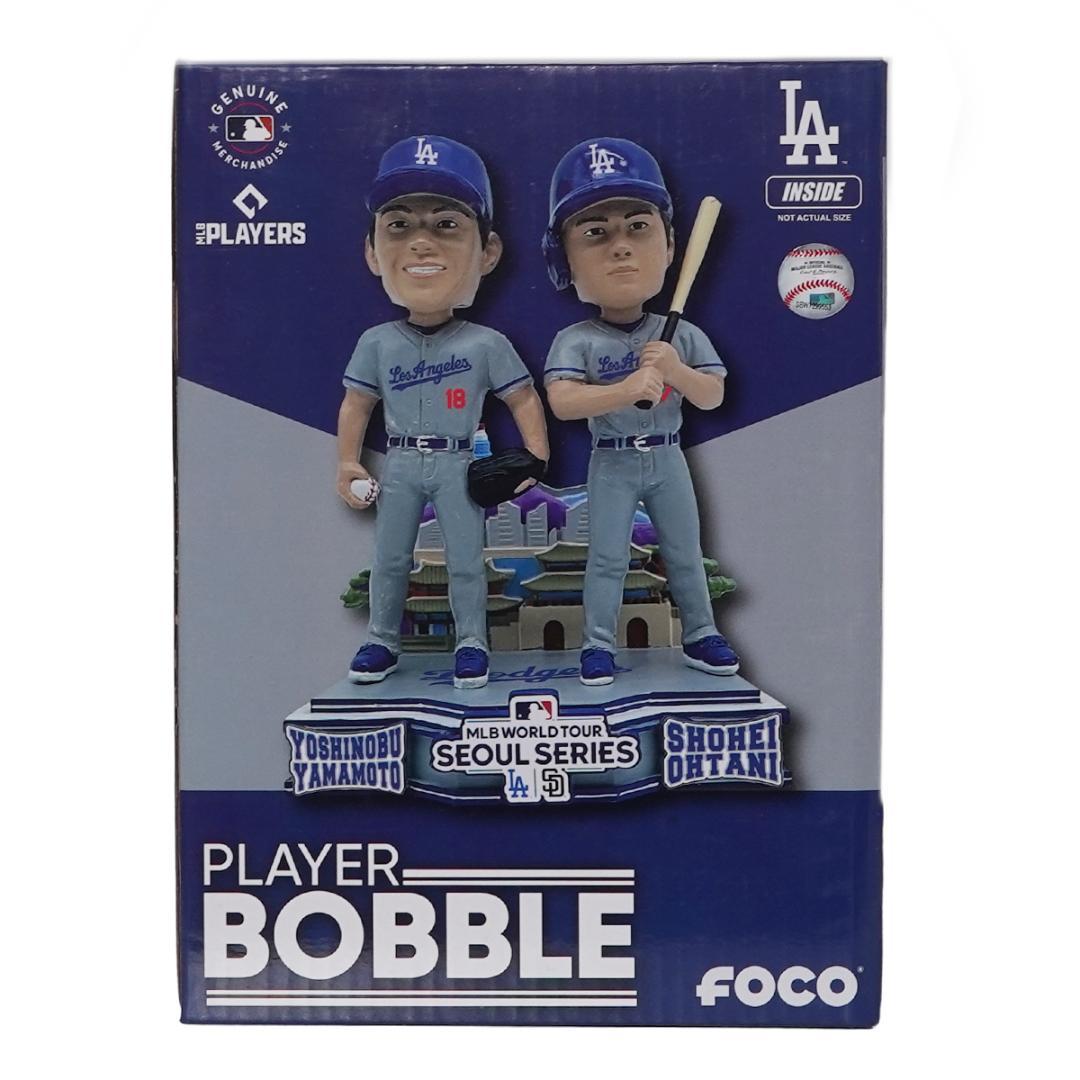 大谷翔平＆山本由伸 グッズ★ボブルヘッド シリアルナンバーロサンゼルスドジャース