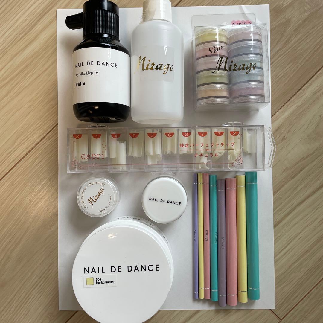 ネイリスト検定1級セット　【新品、ほぼ未使用あり】
