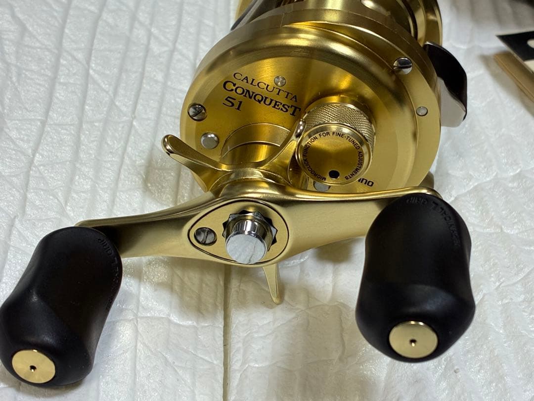 綺麗です。シマノ カルカッタコンクエスト 51