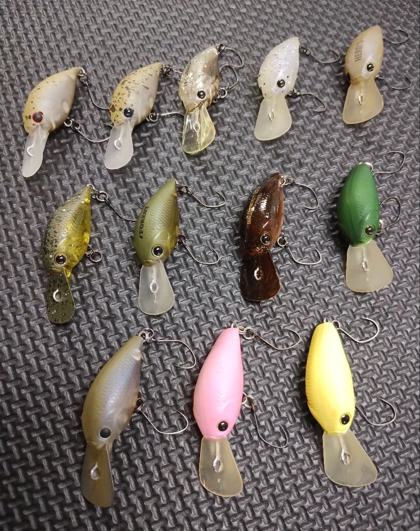 ラッキークラフト ディープクラピー１２個セット　オリカラ