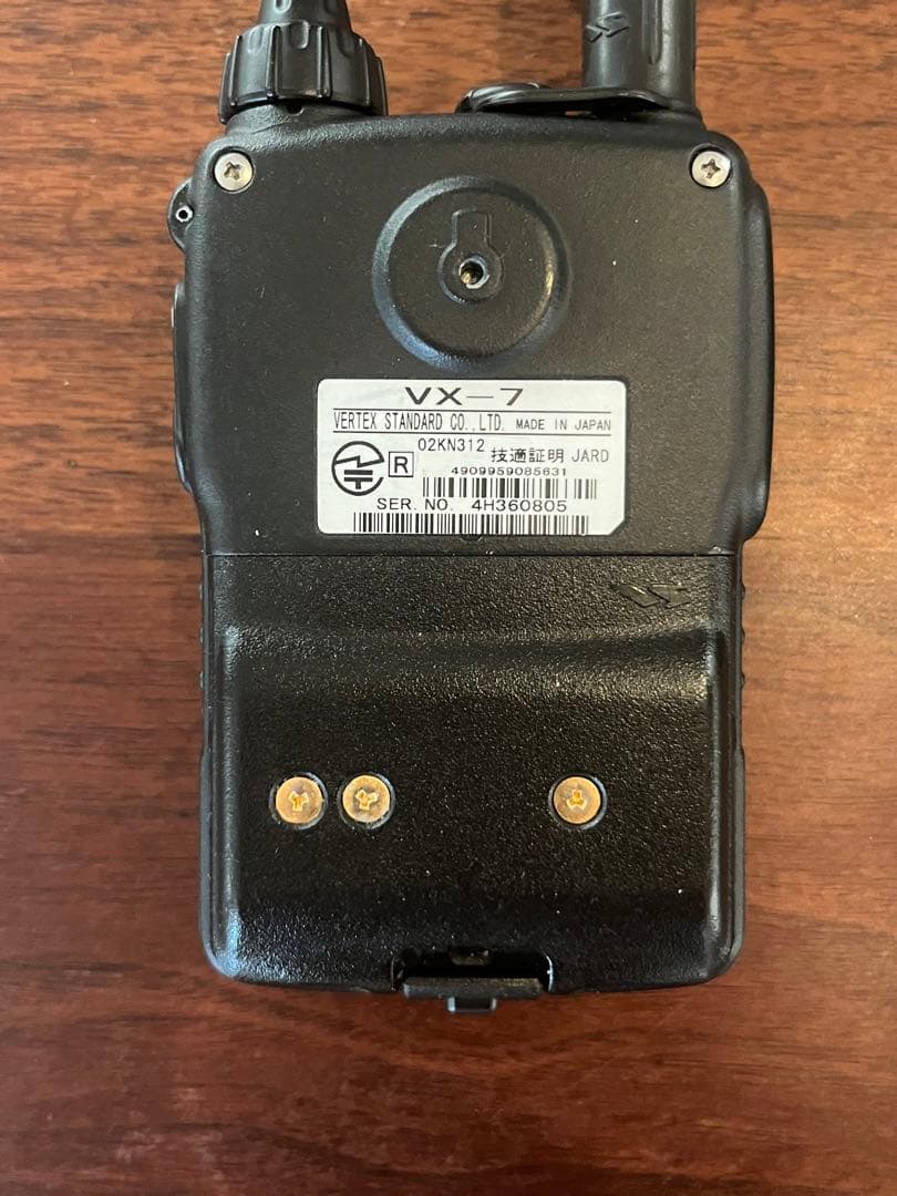 VX-7 STANDARD / yaesu 八重洲無線