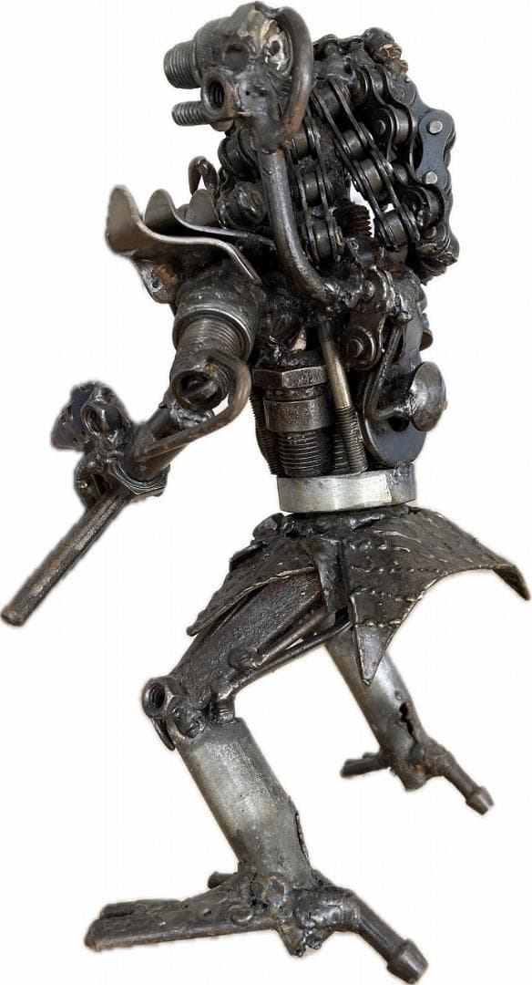 プレデター メタルフィギュア 鉄製 オブジェ ハンドメイド　B