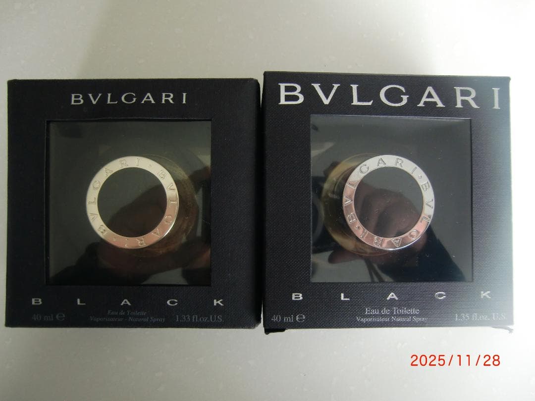 BVLGARI BLACK 香水 40ml オリジナルボックス付き