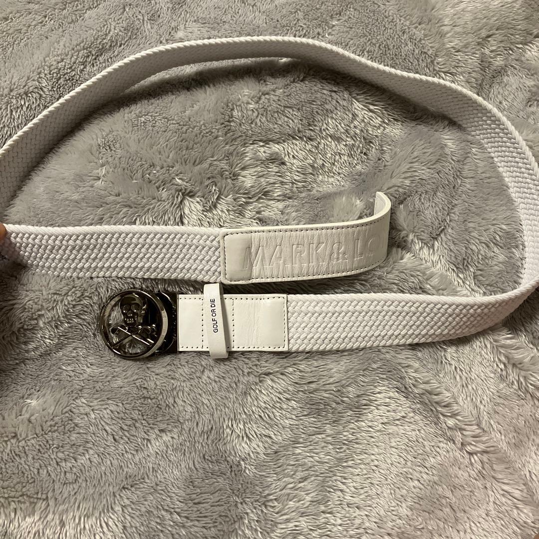 MARK&LONA ゴルフベルト ホワイト