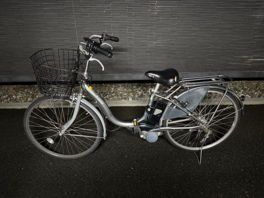 assista 電動アシスト自転車 シルバー