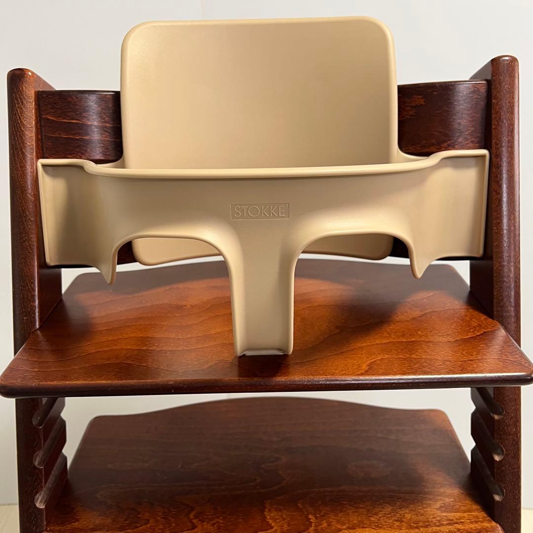 ストッケ トリップトラップ STOKKE ブラウン ベビーセット付き
