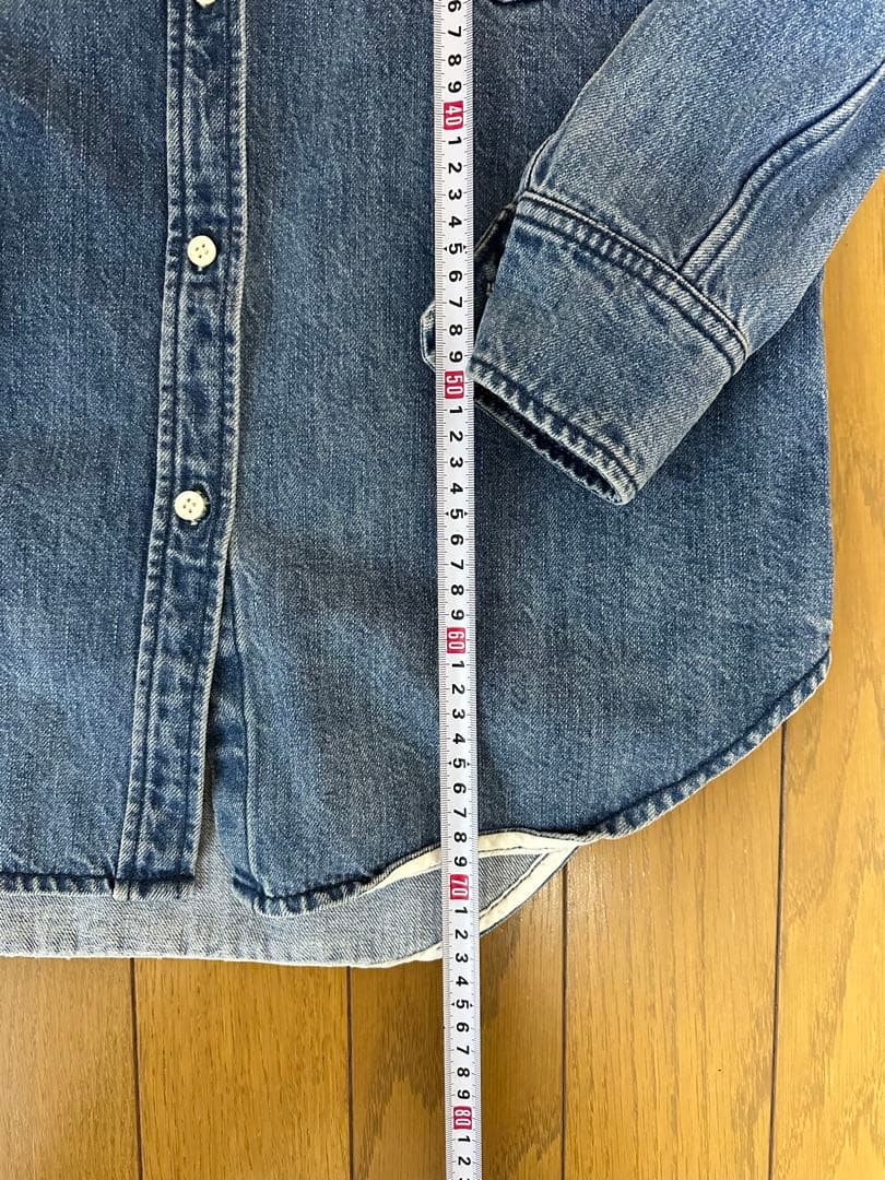 【美品】Spick & Spanデニムシャツ