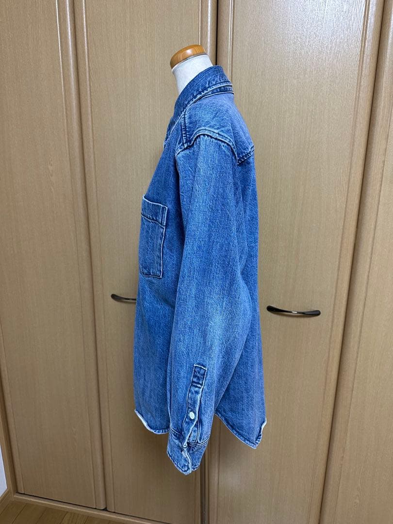 【美品】Spick & Spanデニムシャツ