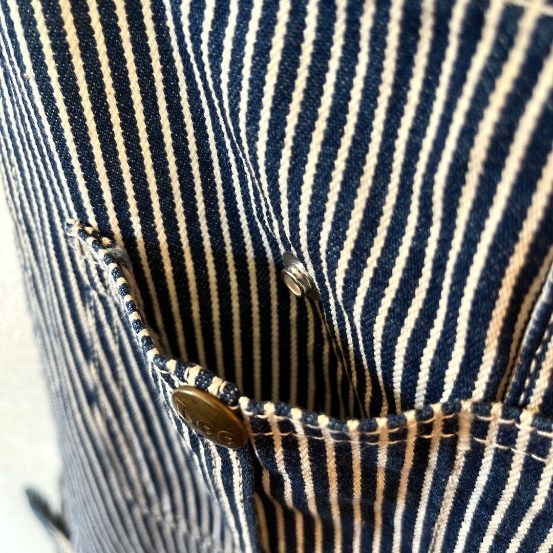 【美品】LEE リー　デニムオーバーオール　XL