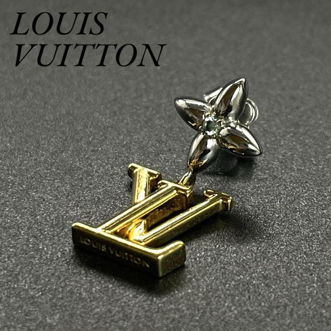 LOUIS VUITTON ルイヴィトン LV ピアス M01287 片耳