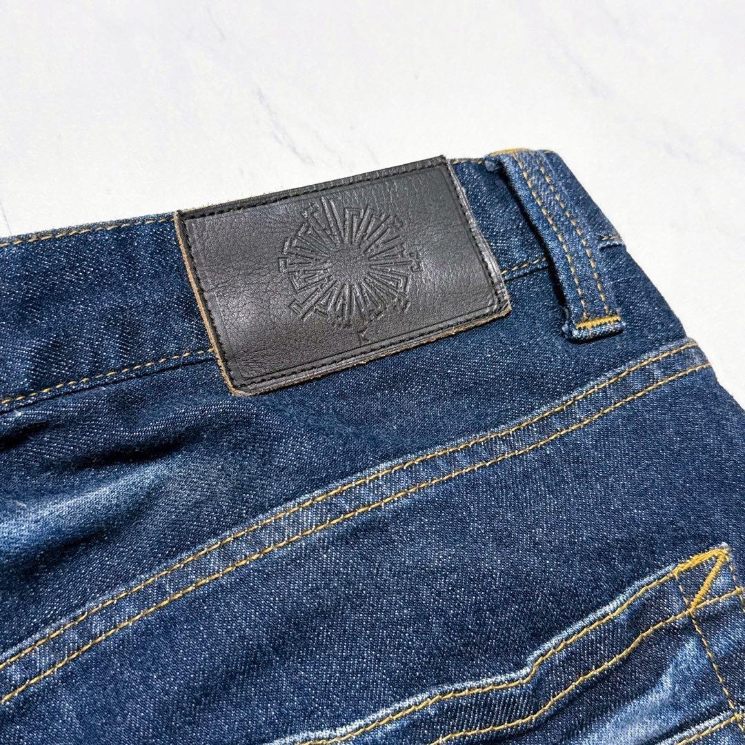 トルネードマート00s archive y2k平成ギャル男　フレアデニム　鬼ヒゲ