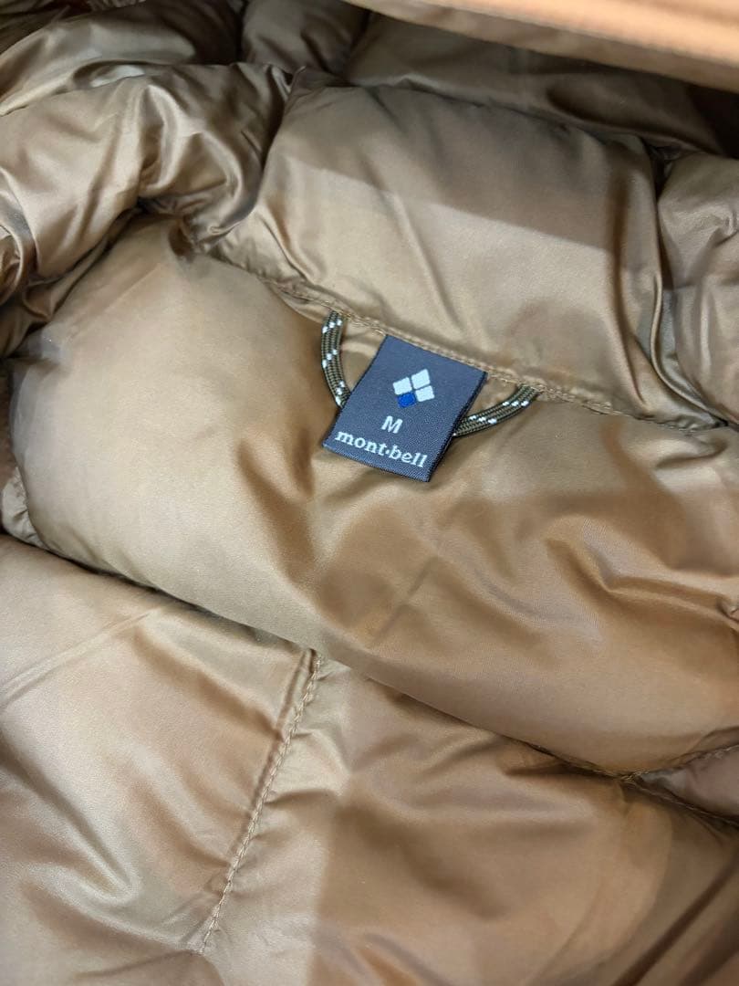 新品！モンベル　ネージュダウンパーカ　メンズ　ダウンジャケット　M