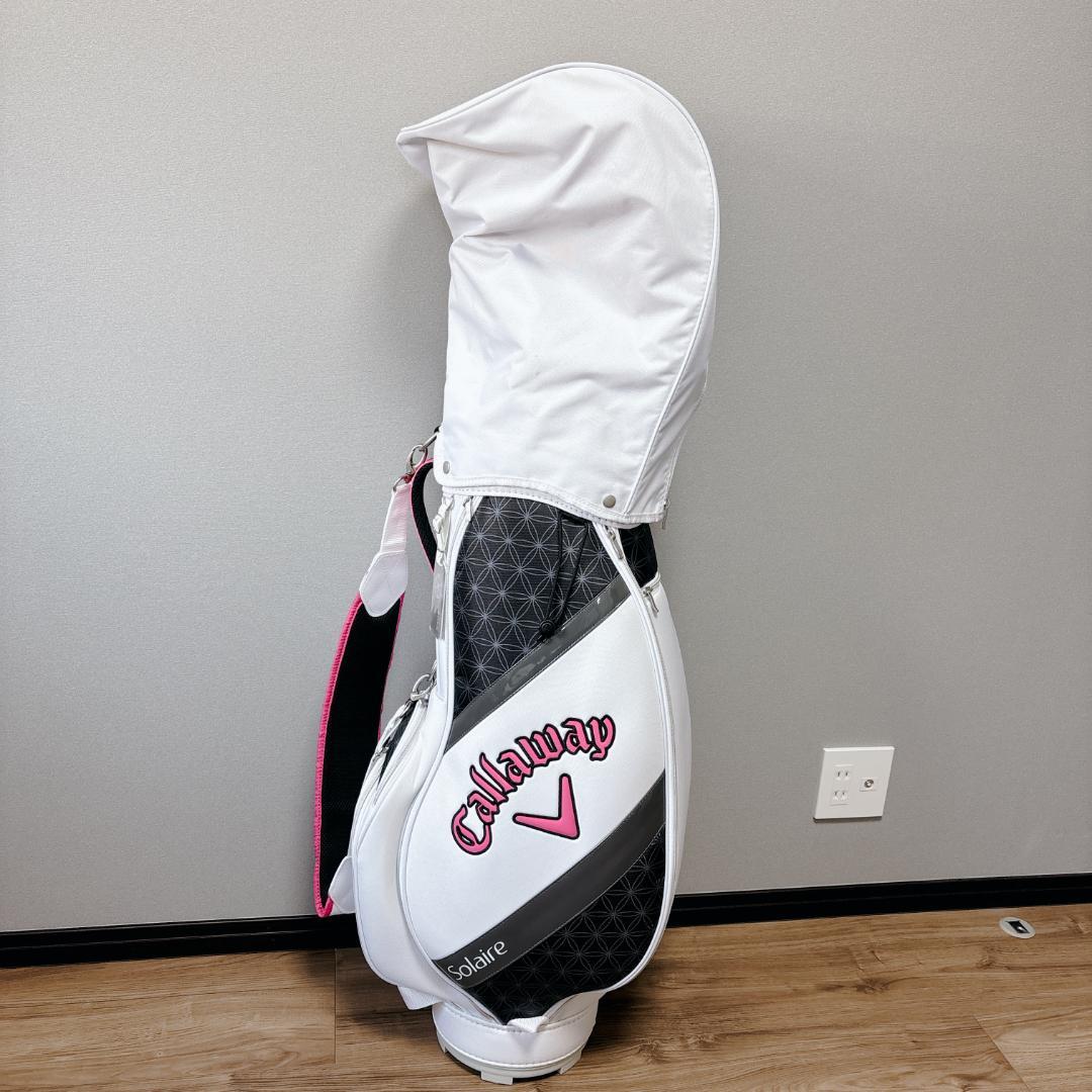 【レイ】キャロウェイ ソレイユ ゴルフクラブセット 8本 レインウェア付