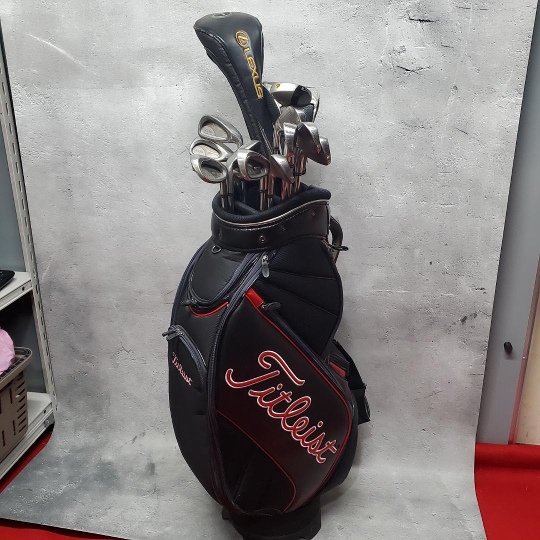 【ゴルフセット】XXIO ゼクシオ アイアンセット タイトリストキャディバッグ