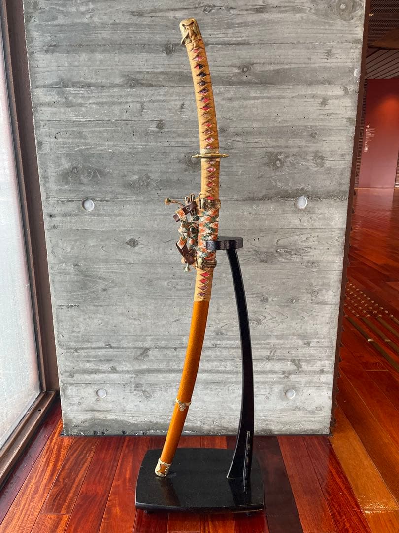 昭和太郎　102cm 日本刀　模造刀 (刀掛け台付き) 模擬刀　刀掛台付き