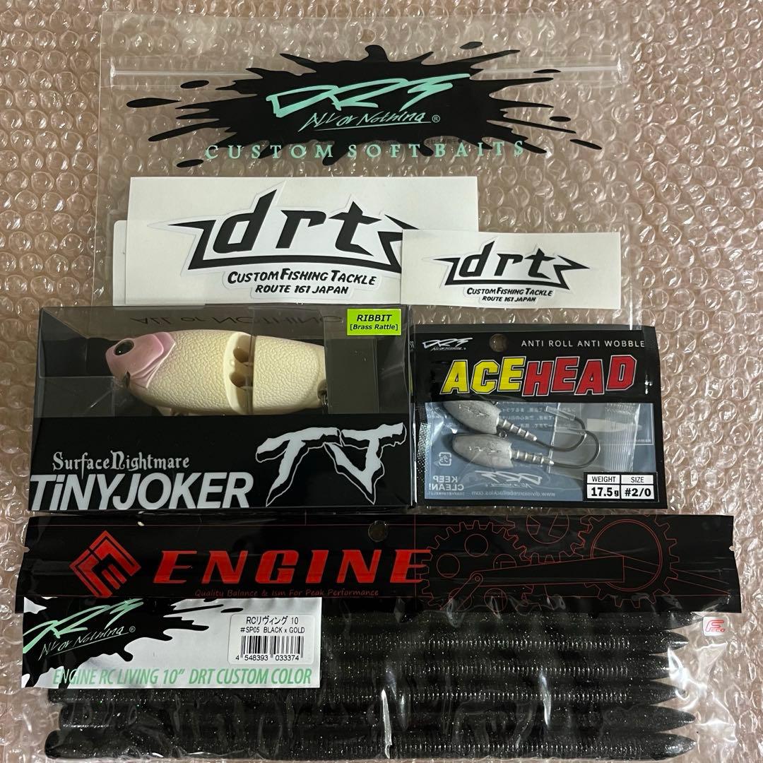 DRT タイニージョーカー エースヘッド ステッカー　RCリヴィング10