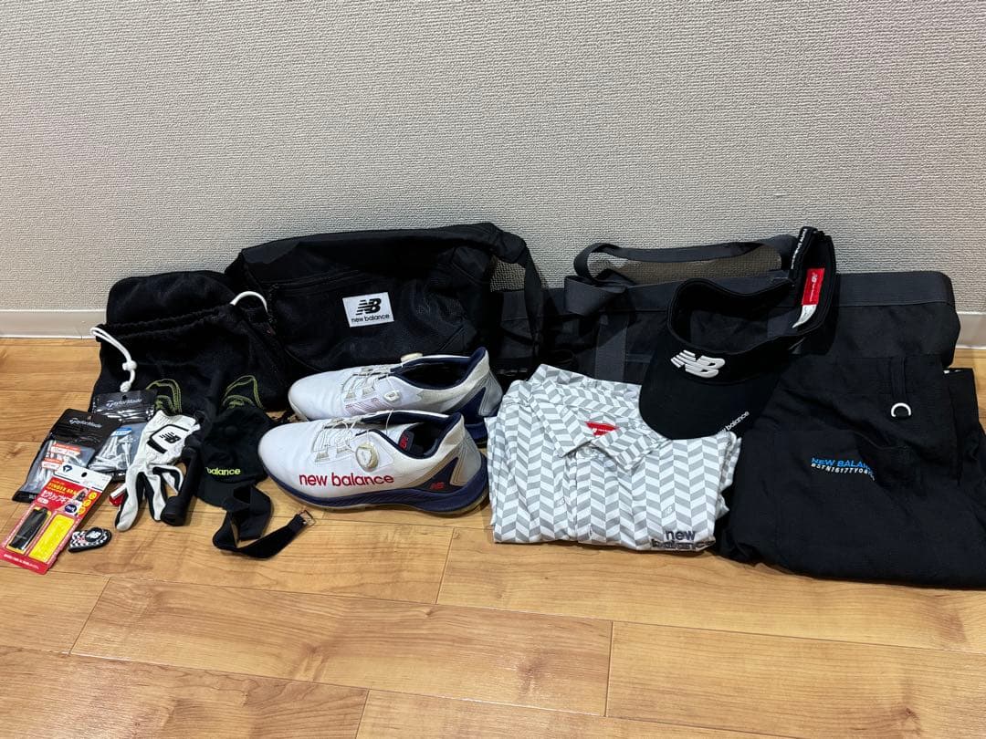 た*し様 ニューバランスゴルフ他ゴルフウェア関連一式