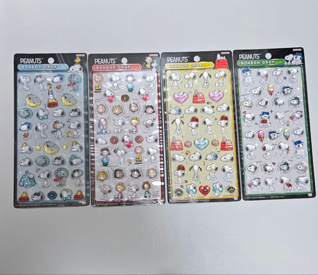 正規品　ボンボンドロップシール　スヌーピー　ピーナッツ