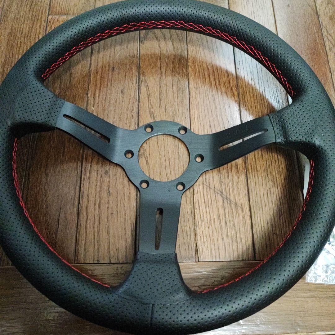 ナルディ NARDI パンチングレザーステアリング 13インチ