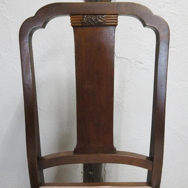 イギリス アンティーク 家具 ダイニングチェア 猫脚 椅子 英国 4763d