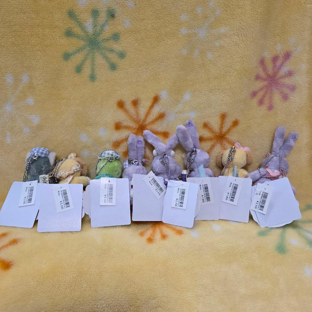 ステラルー　クッキーアン　ジェラトーニ　オルメル　ぬいぐるみストラップ　８体