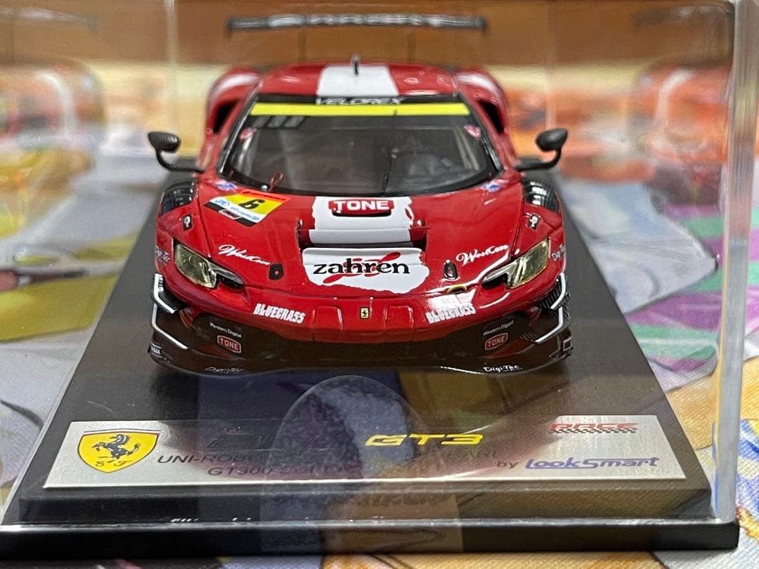 【新品】ルックスマート 1/43 フェラーリ 片山義章 R.M.ムンタン