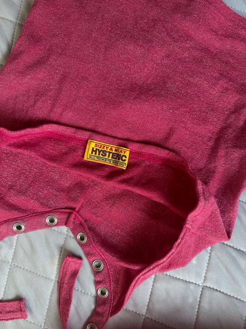 HYSTERIC GLAMOUR ピンクキャミソール