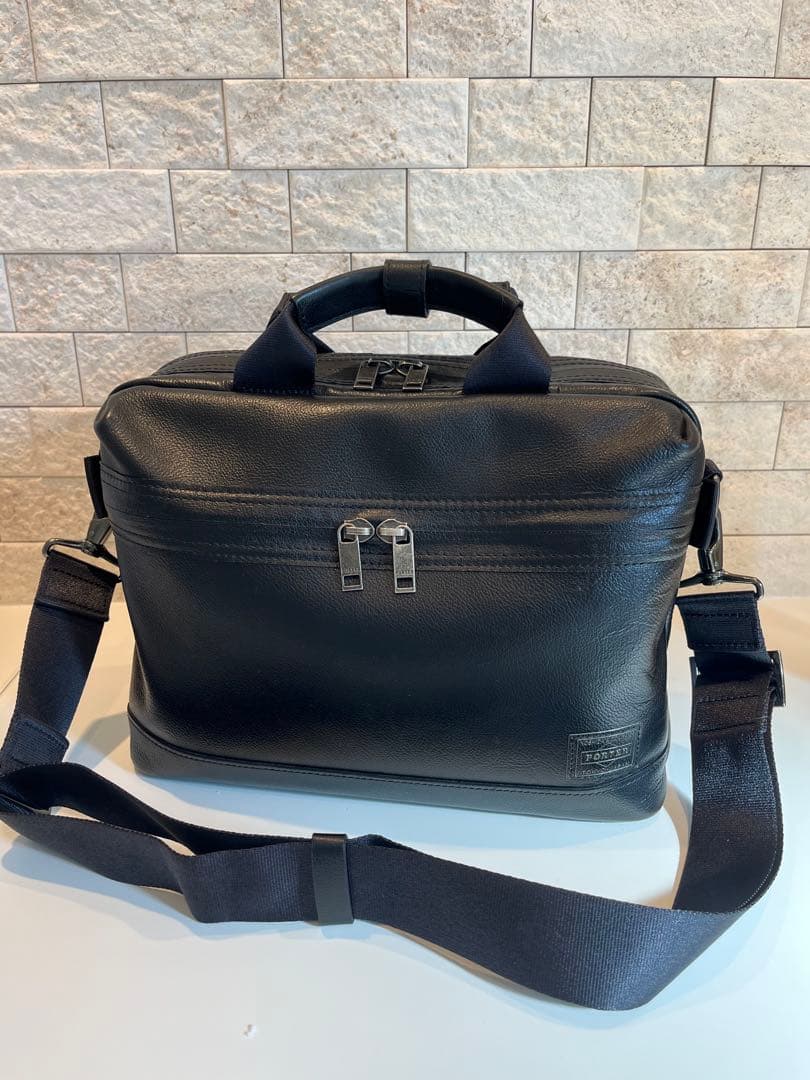 超美品★PORTER ブラック ショルダーバッグ