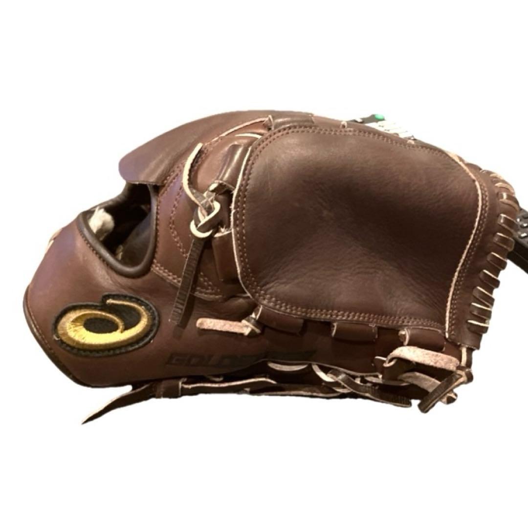 【美品】アシックス　asics ゴールドステージ　軟式投手用