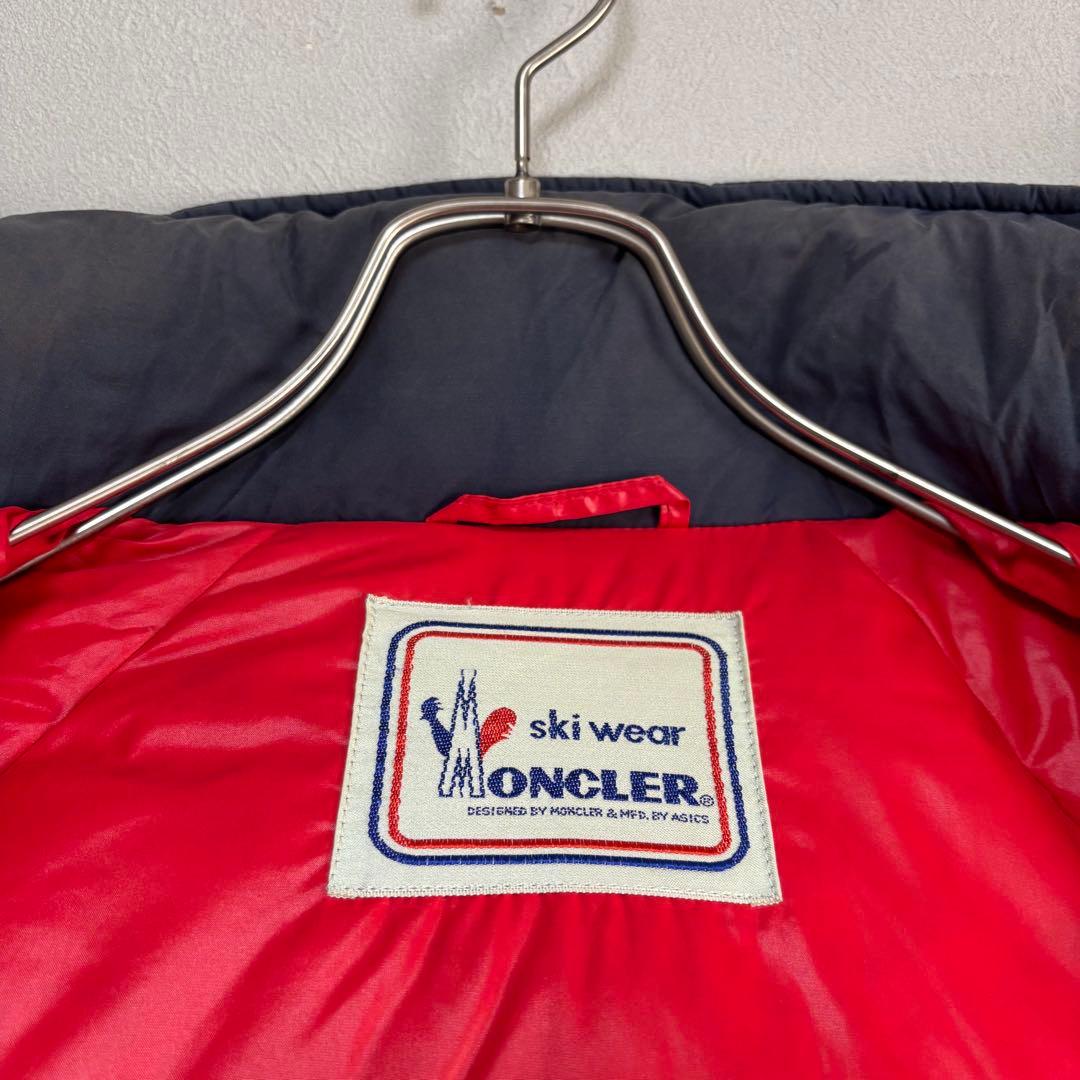 MONCLER オールドモンクレール×アシックス ダウンジャケット スキー L