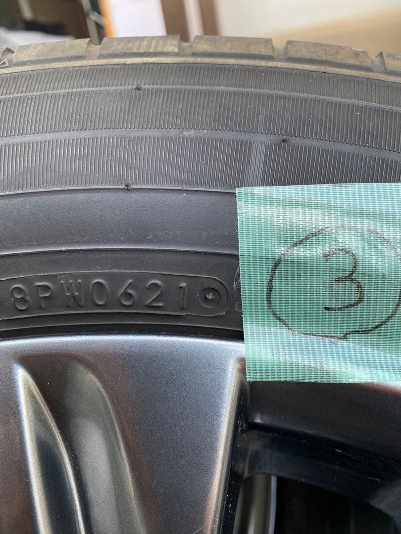 s*r様 マツダcx5 純正19インチホイールセット　ナット付き