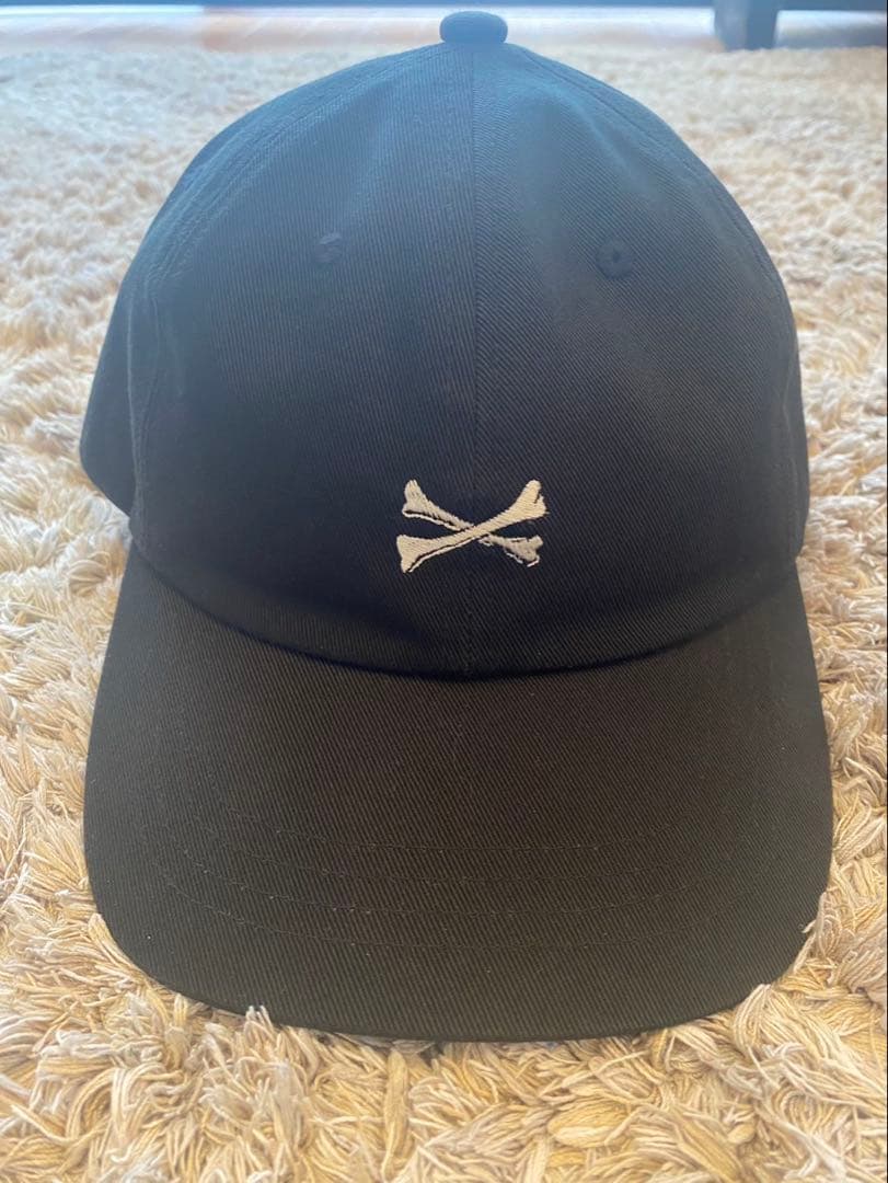 WTAPS クロスボーン ブラック キャップ