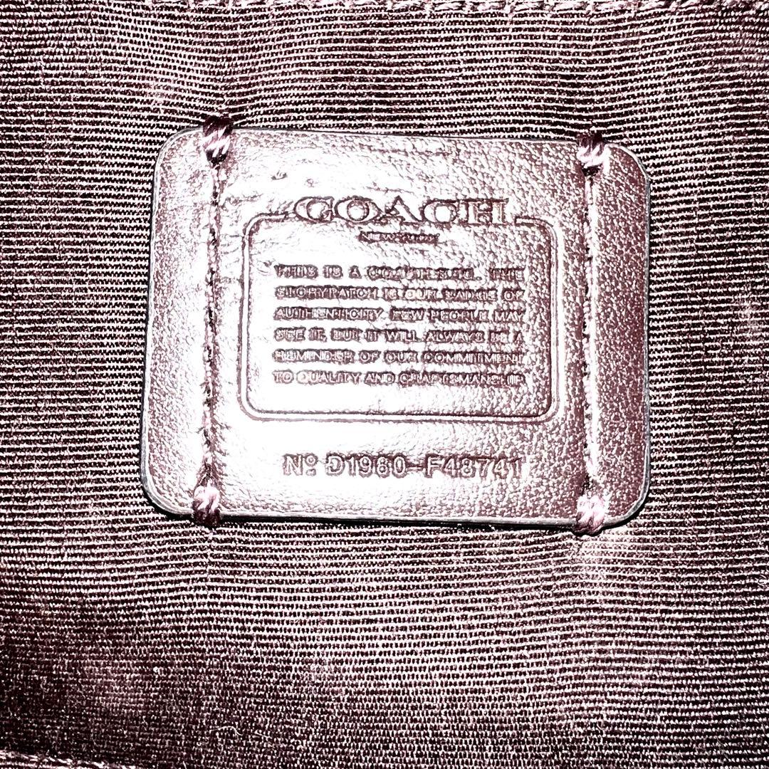 【希少】特別価格 極美品 COACH ウエストポーチ レザー ブラック