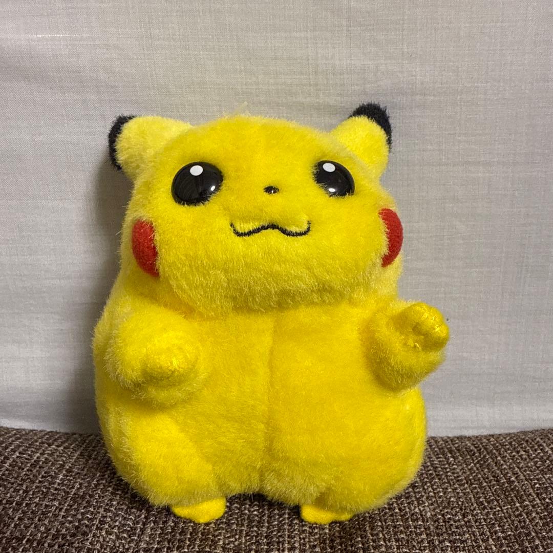 ピカチュウ TOMY ぬいぐるみ 初期ピカ ずんぐりむっくり 初代ポケモン H2