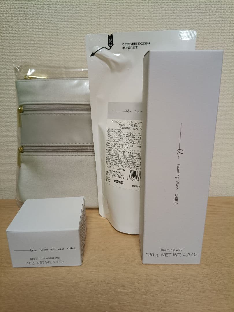 オルビスユードット 3点セット つめかえ用➕3段ファスナーポーチ