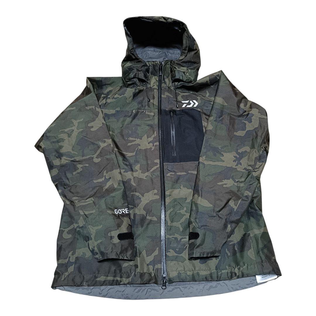 DAIWA ダイワ ゴアテックス イフィニアム レインジャケット XL カモフラ