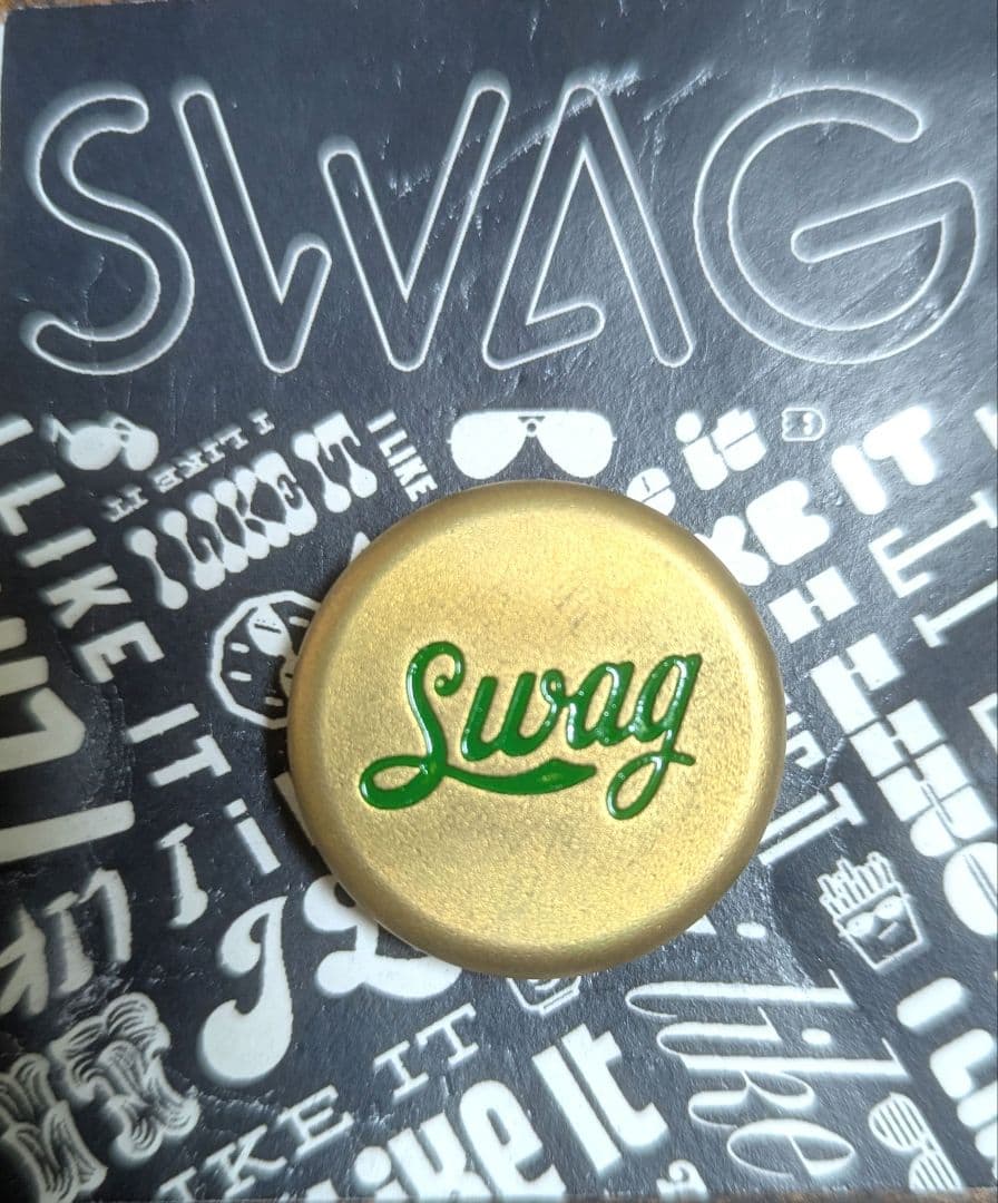 【１点限り】SWAGゴルフ　ボトルキャップ マーカー